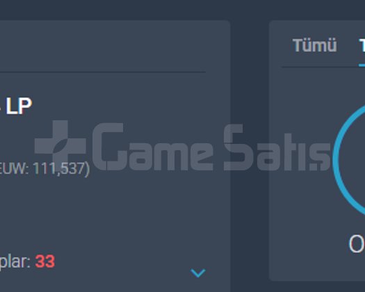 EUW DIA 4 64 LP 70.6 WR YUKSEK KDA LI HESAP