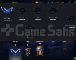 EUW DIA 4 64 LP 70.6 WR YUKSEK KDA LI HESAP