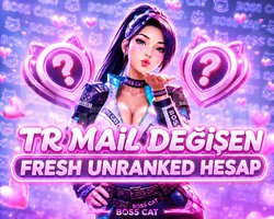 TR +20 LVL UNRANKED - MAİL DEĞİŞEN - FRESH!