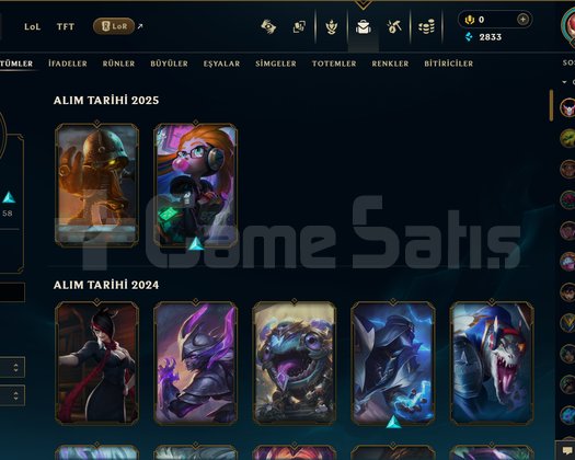341 Level, Plat Zümrüt Elo, 166 Şampiyon Mevcut,