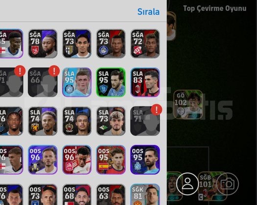 EFOOTBALL HESAP