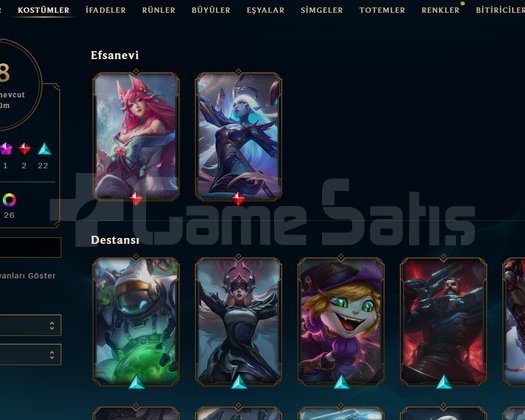 TR HANDMADE +120 LP MASTER HESAP KAÇIRMA