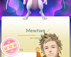100 IV Mewtwo Hesap