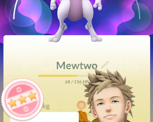 100 IV Mewtwo Hesap