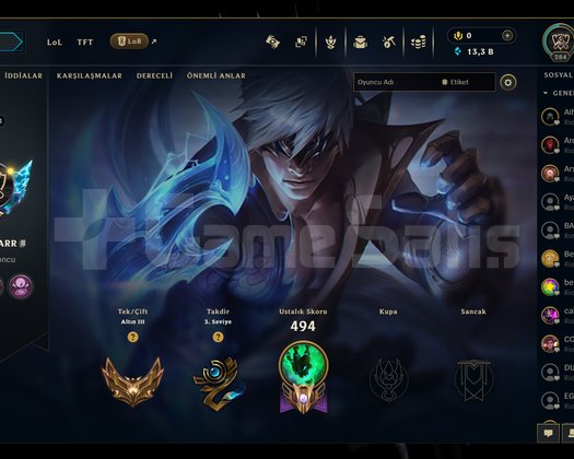 1 x VIP | 150-850 SKIN | MAİL DEĞİŞEN RANDOM