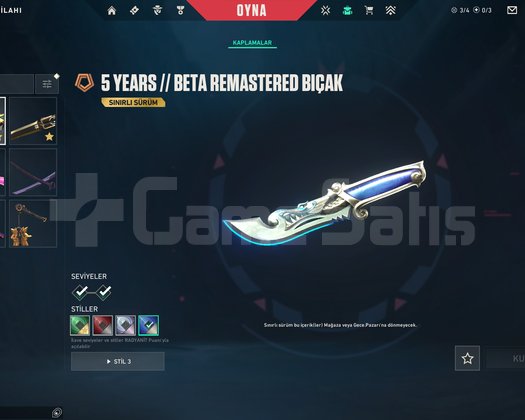 CHAMPİONS SETLİ 5. YIL BETA REMASTEREDLİ MAİNLİK!