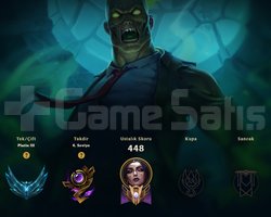TR PLATIN HESAP 70K MAVI OZ / 88 KOSTUM / MAILLI