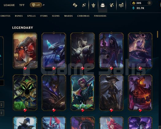 EUW 171 Kostüm 172 Hero PRESTİJ ZED,KAYN,SYLAS..