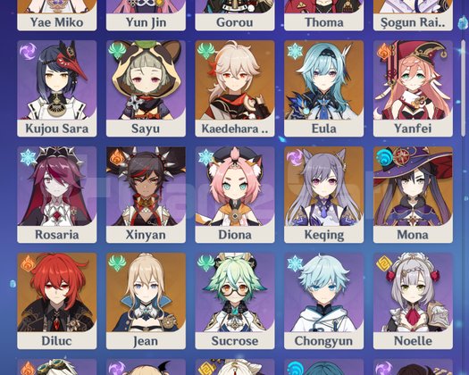 Dolu Dolu Hesap! Mualani, Yae Miko, Raiden