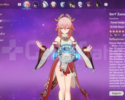 Dolu Dolu Hesap! Mualani, Yae Miko, Raiden