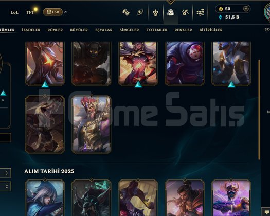 EUW HANDMADE 311LP 69 MAÇ 64 WR 16 KOSTÜMLÜ ACC