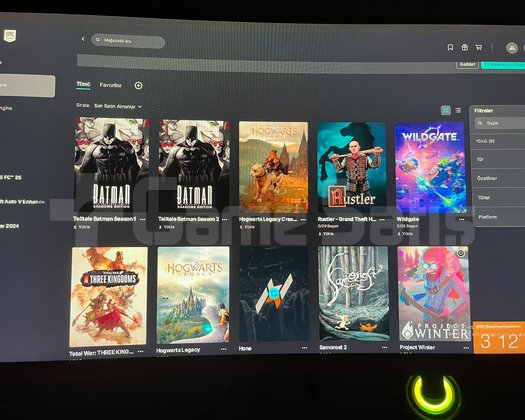 Epic Games hesabı İlk sahibinden 51 oyunlu