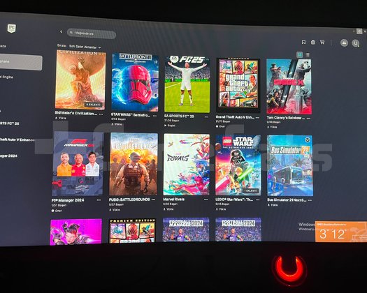 Epic Games hesabı İlk sahibinden 51 oyunlu
