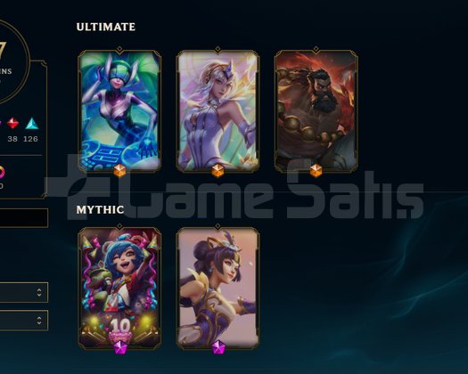 EUW  222LVL 237 Skin + Valorant hesap