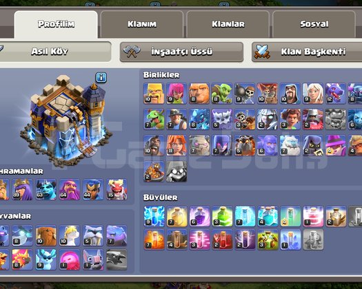 Clans of clans hesabımı satıyorum