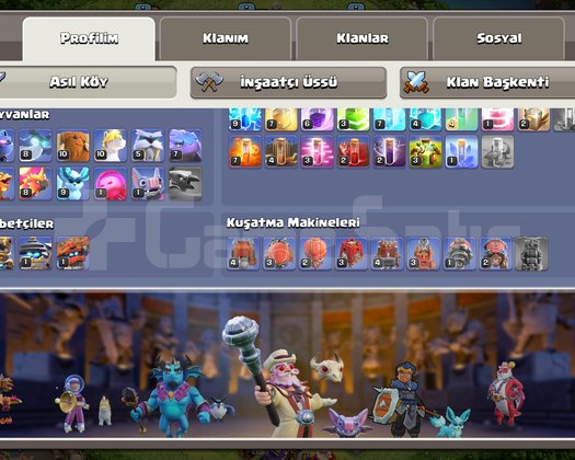 Clans of clans hesabımı satıyorum