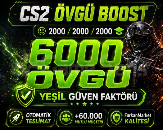 Kırmızı Faktörlüler İçin | 6000 ÖVGÜ BOOST