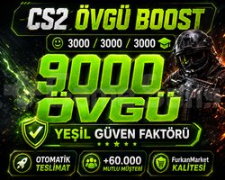 Kırmızı Faktörlüler İçin | 9000 ÖVGÜ BOOST