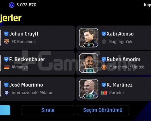 3260 KG 107 BECKHAM 108 İBRAHİMOVİÇ TEK BAĞ