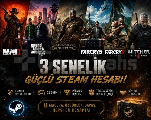 3 SENELİK 36 OYUNLU TERTEMİZ BANSIZ