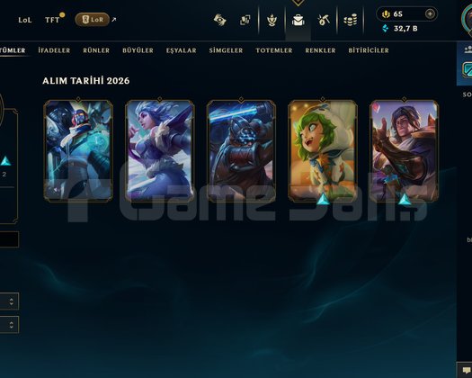 EUW DIAMOND 4 52WR 5 SKİN HANDMADE 33K MAVİÖZ 65RP