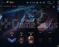 EUW DIAMOND 4 52WR 5 SKİN HANDMADE 33K MAVİÖZ 65RP