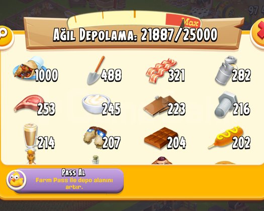 25000 Ağıllı +170 lvl  Fırsat hesap