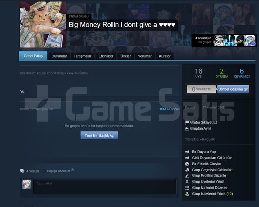 2 ADET 2008-2009 KURULUM DEĞERLİ STEAM GRUPLARI