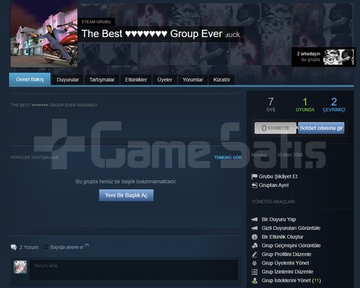 2 ADET 2008-2009 KURULUM DEĞERLİ STEAM GRUPLARI