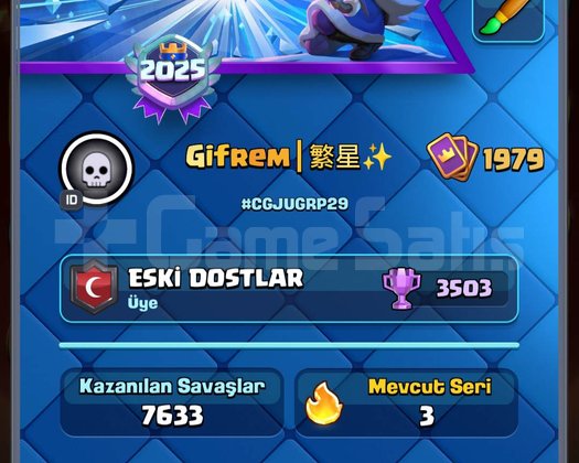 14K KUPA 40 MAX KART HER SEZON NİHAİLİ +64.5K BS H