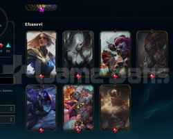TR / 137 LVL + 62 SKİN + MAİL DEĞİŞEN + SILVER I