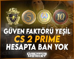 CS2 | SEÇKİNLİ | 4 MADALYA | VAC BANSIZ | HESAP