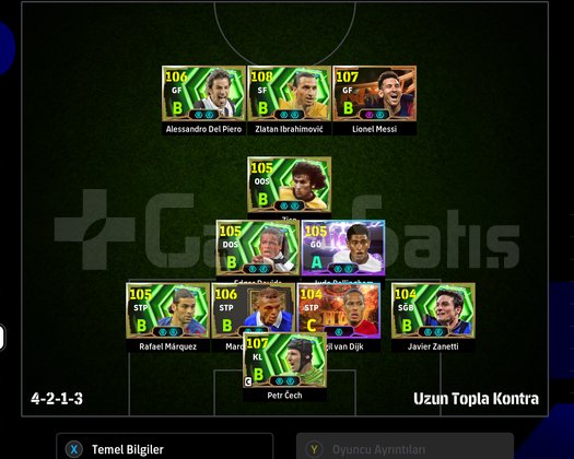 EFOOTBALL UYGUN FİYATA ÇOK GÜZEL BİR HESAP