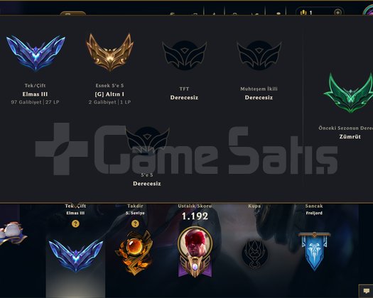 525 KOSTÜM 99K ÖZ 796 LVL EFSANE DOLU MAİL HESAP