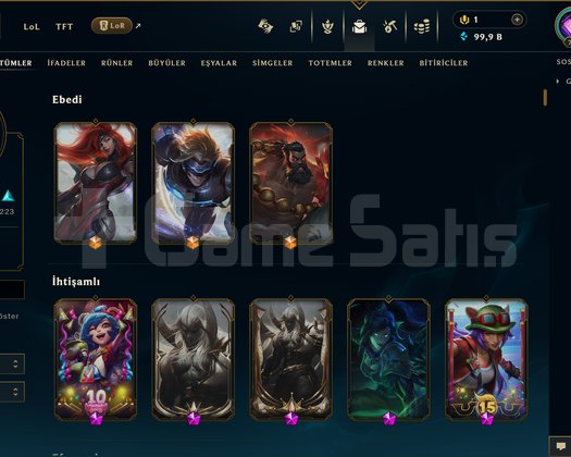 525 KOSTÜM 99K ÖZ 796 LVL EFSANE DOLU MAİL HESAP