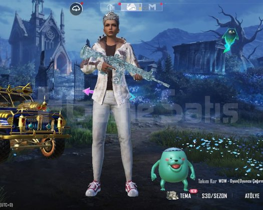 4 TANE M416 65 KOLEKSİYON KOMBİNLİK EMOJİLİ HESAP