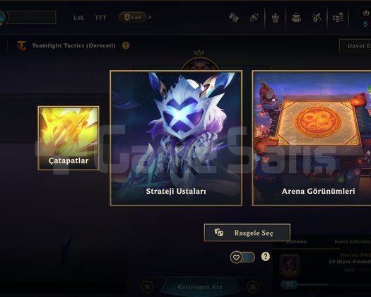 TR // GEÇEN SEZON GM //223 SKIN + TFT DRX ATROX