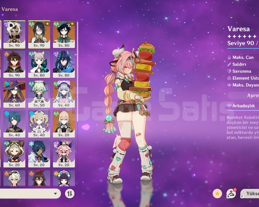 c3 varesa + bis, c0 xianyun + bis