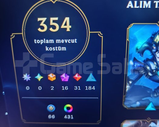 Lol Koleksiyon Hesabı 974- Plat 1