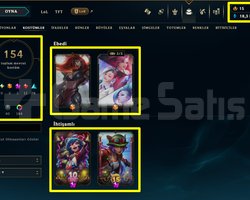 547 LVL + 154 KOSTÜM + 140 HERO + GOLD 2 + MAİL!