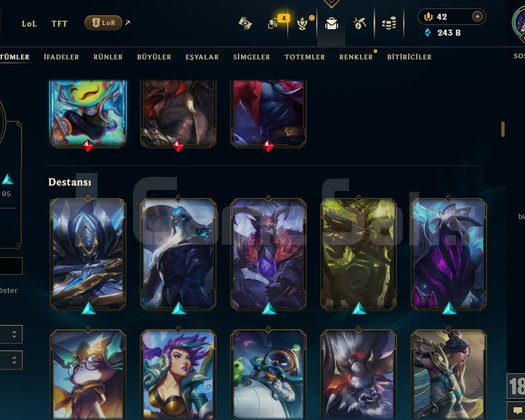 686 LVL + 235 KOSTÜM + 172 HERO + TEL / MAİL!