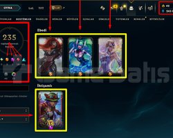 686 LVL + 235 KOSTÜM + 172 HERO + TEL / MAİL!