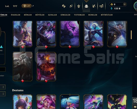 235 LVL + 105 KOSTÜM + 172 HERO + TEL / MAİL!