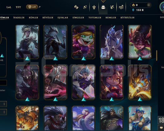 235 LVL + 105 KOSTÜM + 172 HERO + TEL / MAİL!