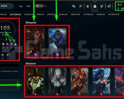 235 LVL + 105 KOSTÜM + 172 HERO + TEL / MAİL!
