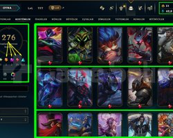641 LVL + 276 KOSTÜM + 172 HERO + GOLD 2 + MAİL!