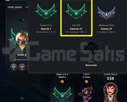 ZÜMRÜT 4 + 15 KOSTÜM + 115 HERO + 18K ÖZ + MAİL!