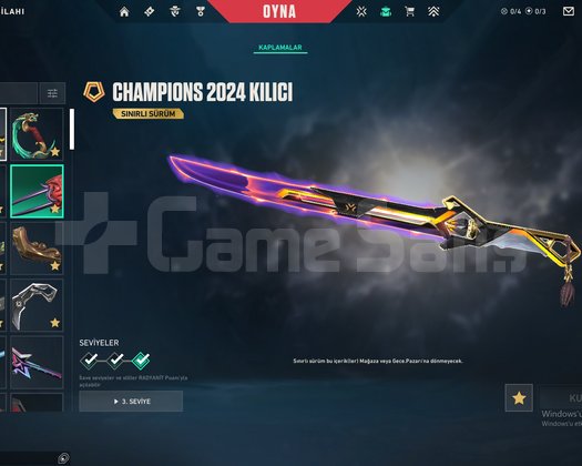 TR - CHAMPIONS 2024 SETLİ BOL BIÇAKLI HESAP
