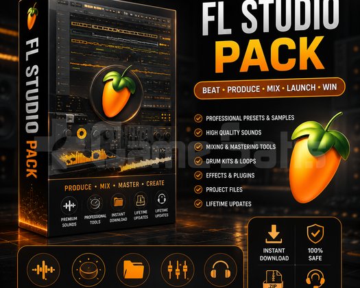 FL Studio Drum Kit + Sample Pack