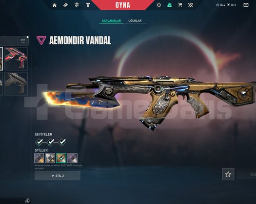 TR 121 LVL-DİAMOND 1- 41 SKİNS-3 ÖZEL BIÇAK